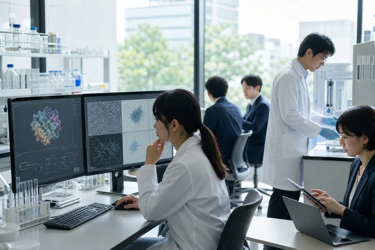 AIが科学発見を加速し社会基盤を変革:市場競争とガバナンスの課題に関するイメージ