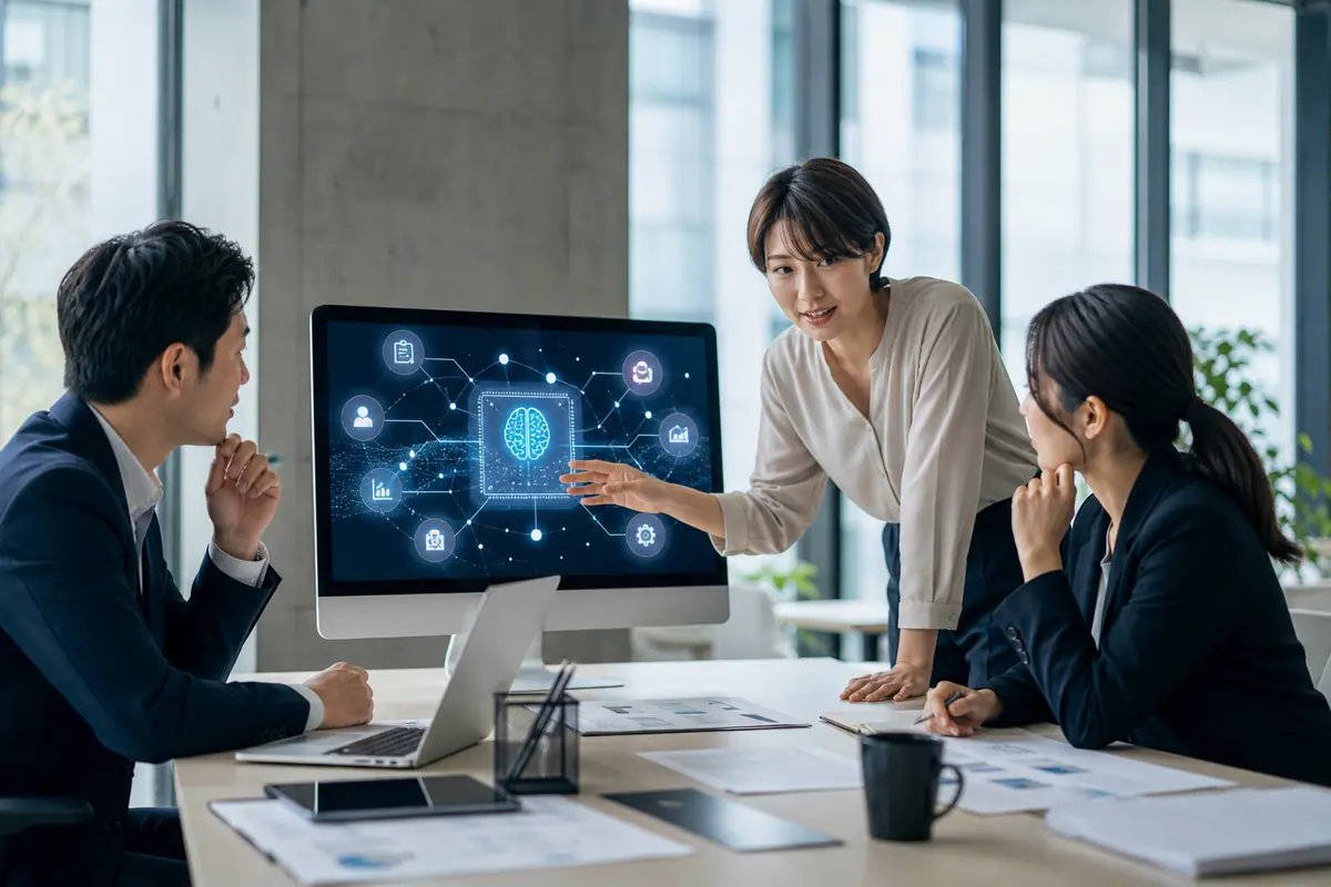 AIエージェントの進化と企業が直面する課題:自律的パートナー導入の成功戦略に関するイメージ