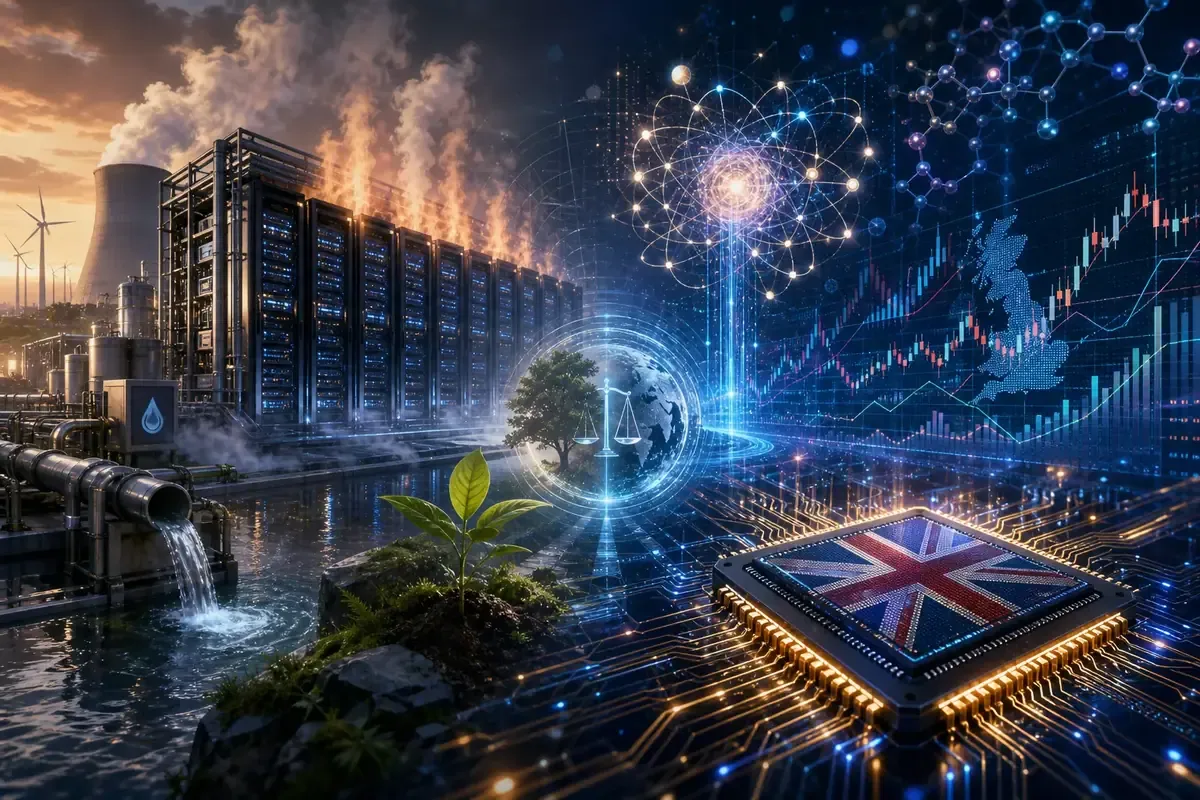 AIの環境負荷と国家戦略：量子金融、英国チップ投資、新素材開発の最新動向