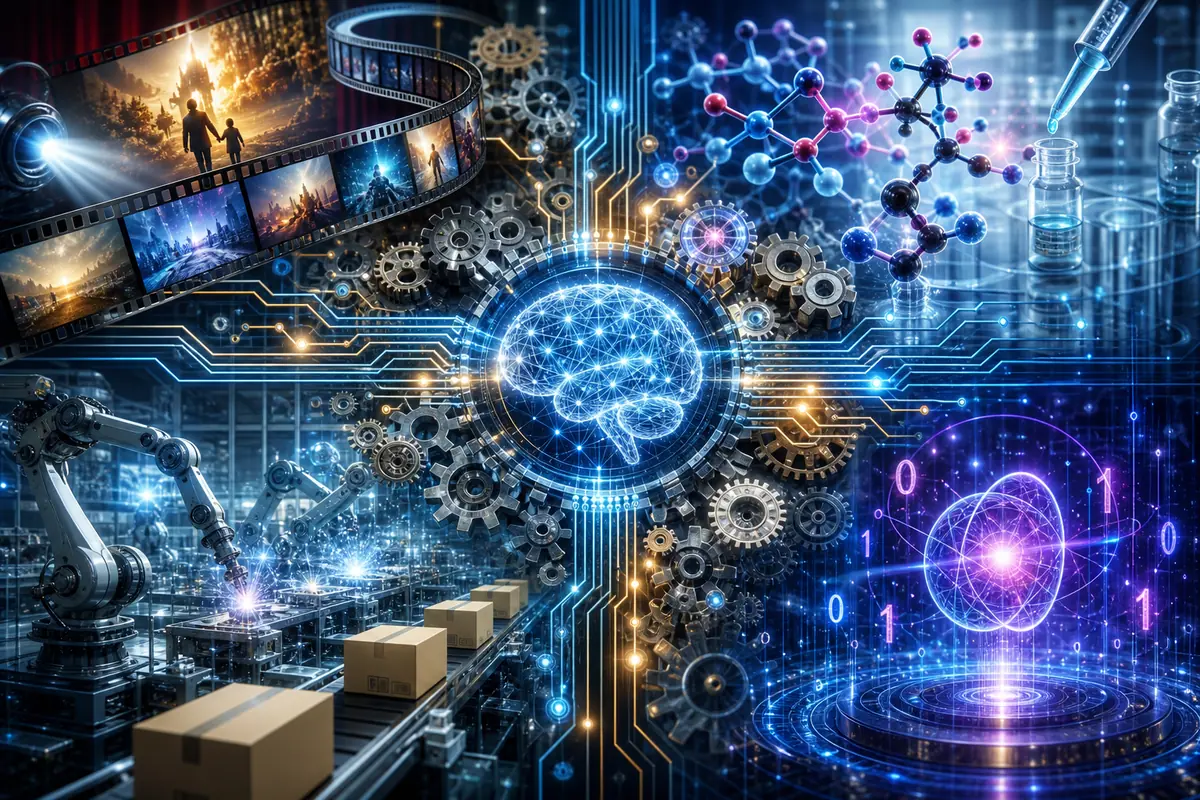 AIが変革する産業と直面する現実：中国エンタメから創薬まで
