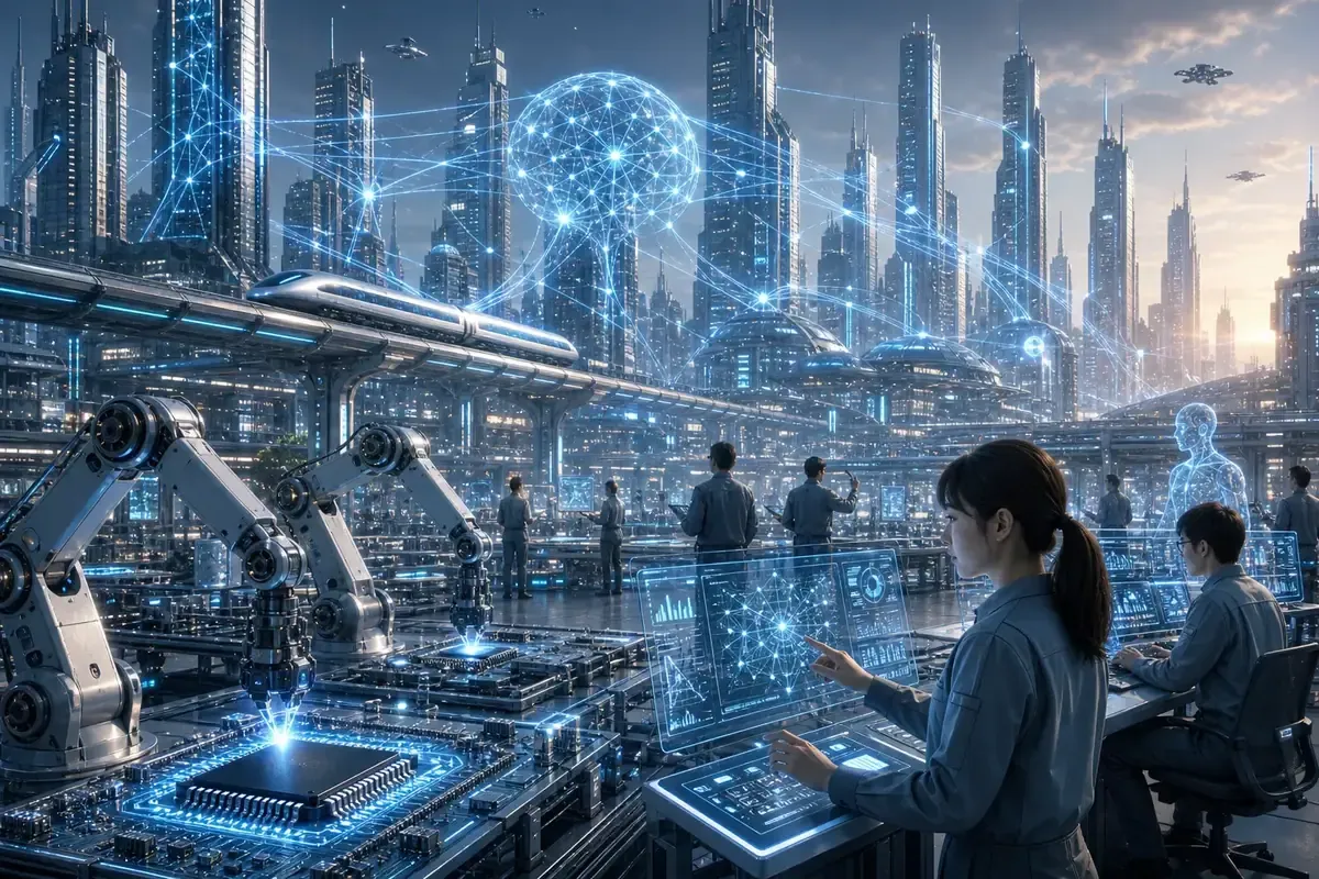 AIが社会インフラへ変貌：半導体競争と製造業の再編、ベゾスが予測する労働力不足