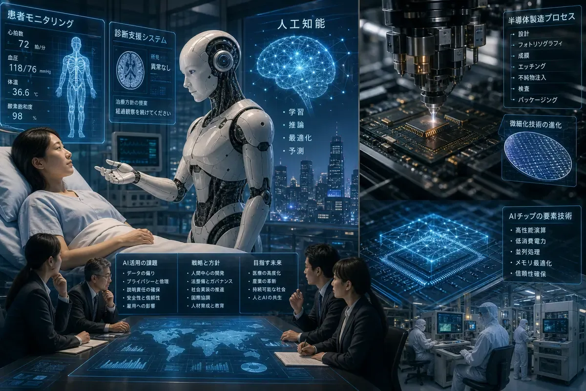 経営層が押さえるべきAIの現実：医療リスク、物理AI、半導体後工程