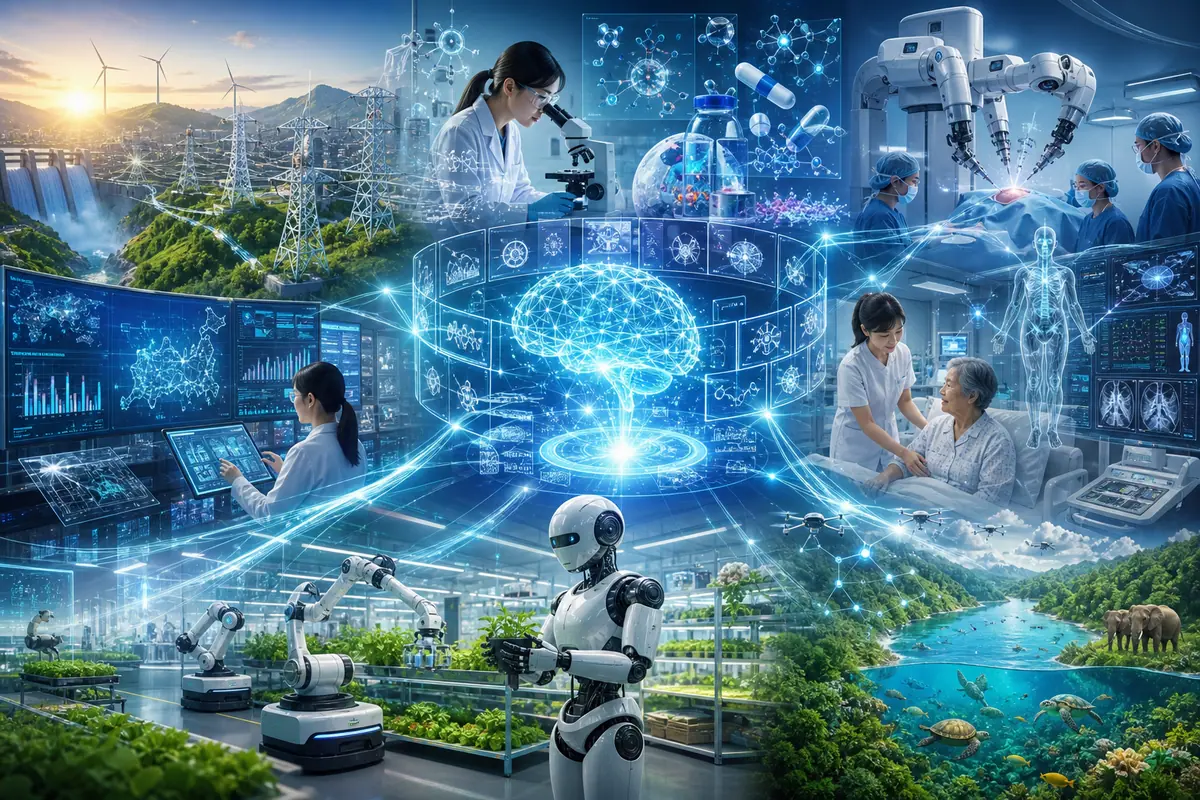 AIが物理世界へ浸透:電力、創薬、ロボット、医療で社会課題を解決する最前線