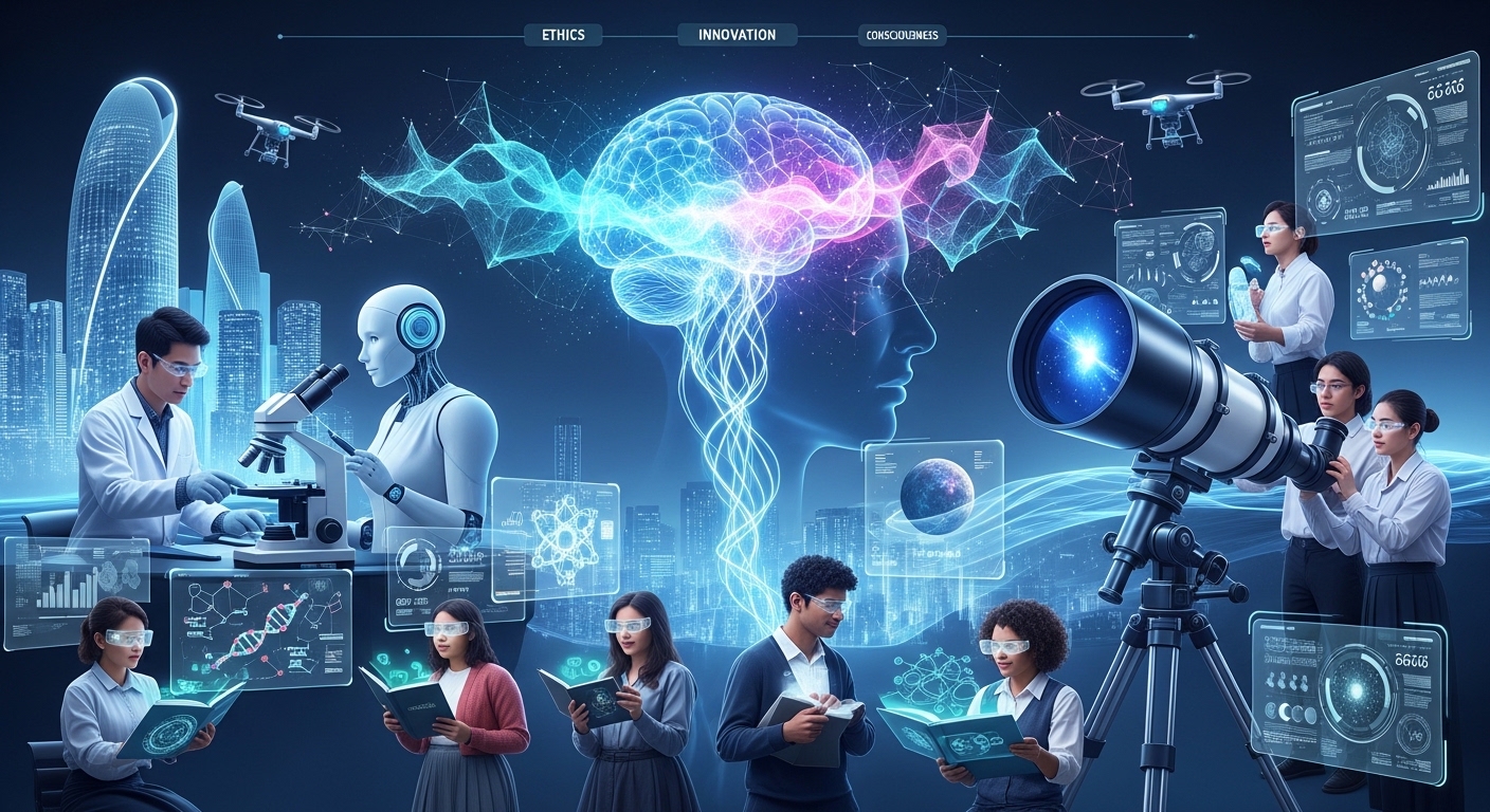 AIが拓く新時代：教育、知覚、脳科学、科学発見、協働の未来を深掘り