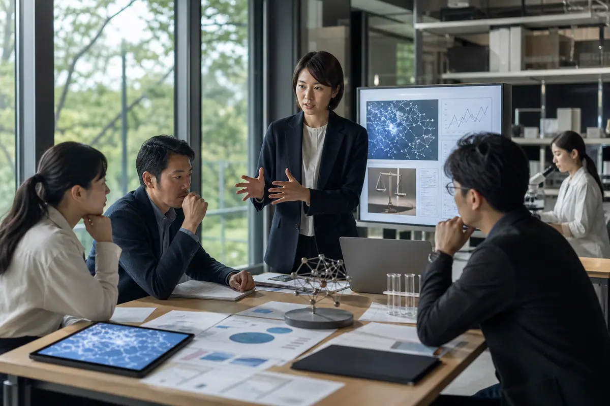 AI規制と技術革新の交錯点:ビジネスリスクと科学発見の最前線に関するイメージ