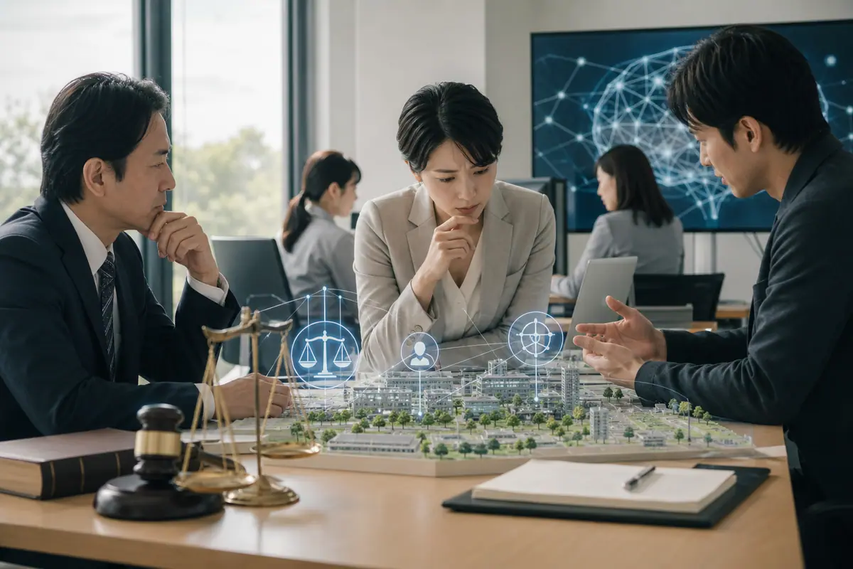 AIが社会システムに生み出す構造的軋み:法・倫理・インフラの適応と課題に関するイメージ