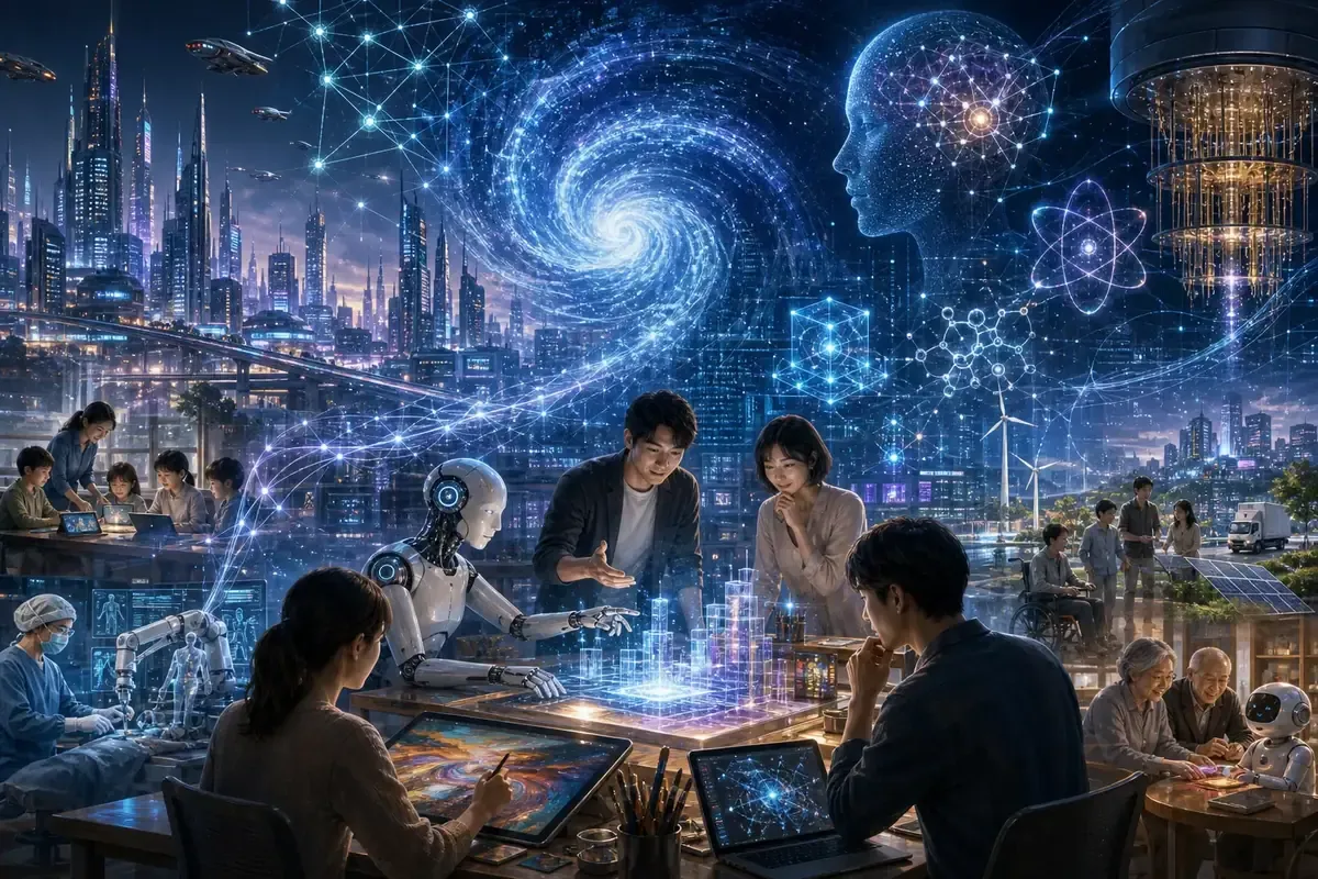 AIの自己進化が加速する時代：リスク管理からクリエイティブまで社会変革の最前線