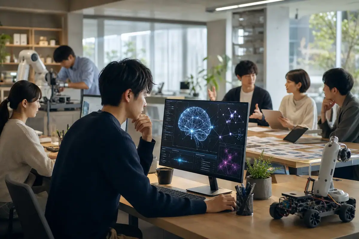 AIの自己進化が加速する時代：リスク管理からクリエイティブまで社会変革の最前線に関するイメージ
