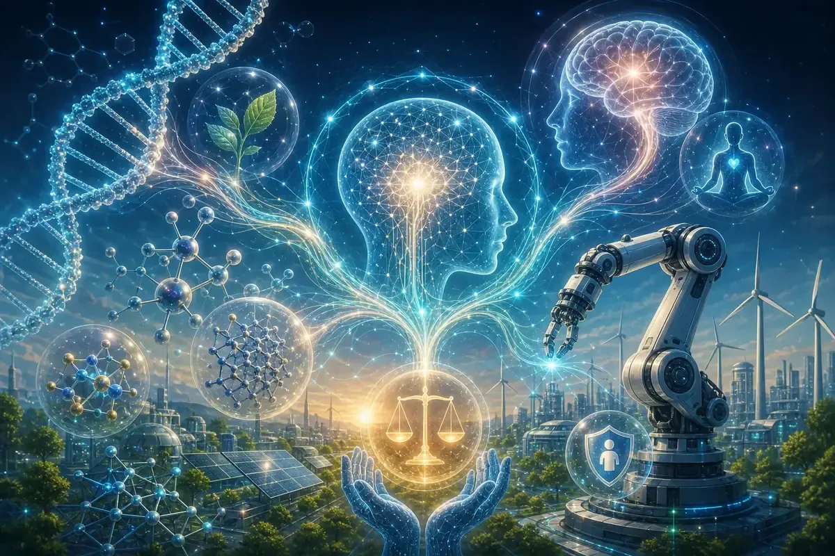 AIが生物学・メンタルヘルス・材料科学・ロボティクスで専門領域を深化：安全性と倫理が鍵