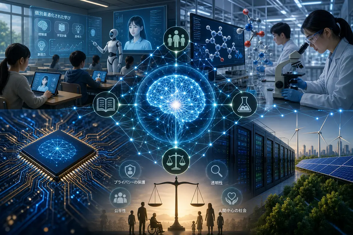 AIが変革する教育・創薬・半導体：現場課題解決とガバナンスの挑戦