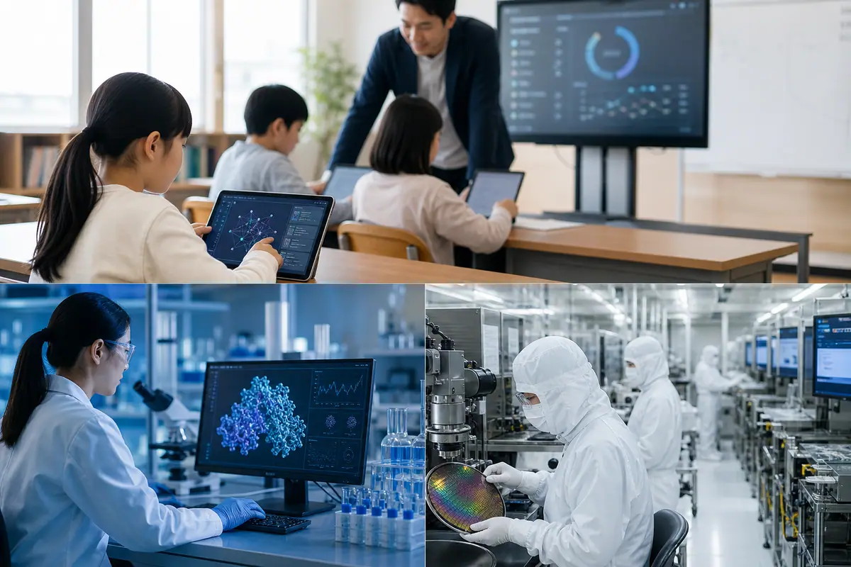 AIが変革する教育・創薬・半導体：現場課題解決とガバナンスの挑戦に関するイメージ