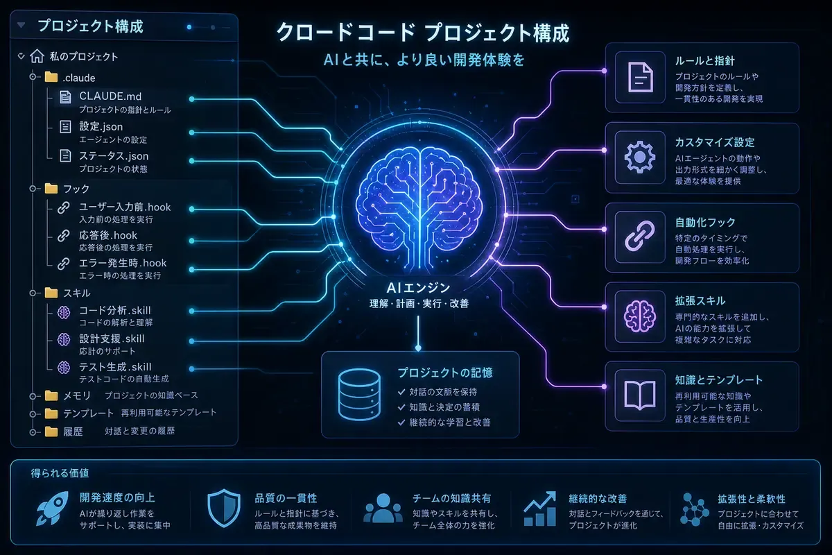 Claude Code導入時の設定ファイル完全ガイド：効率的なAI開発の基盤を築く