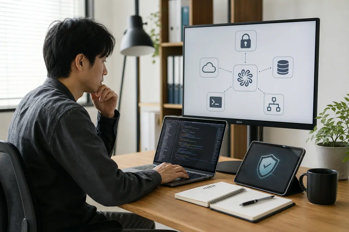 設定ファイルと外部連携の整理イメージ