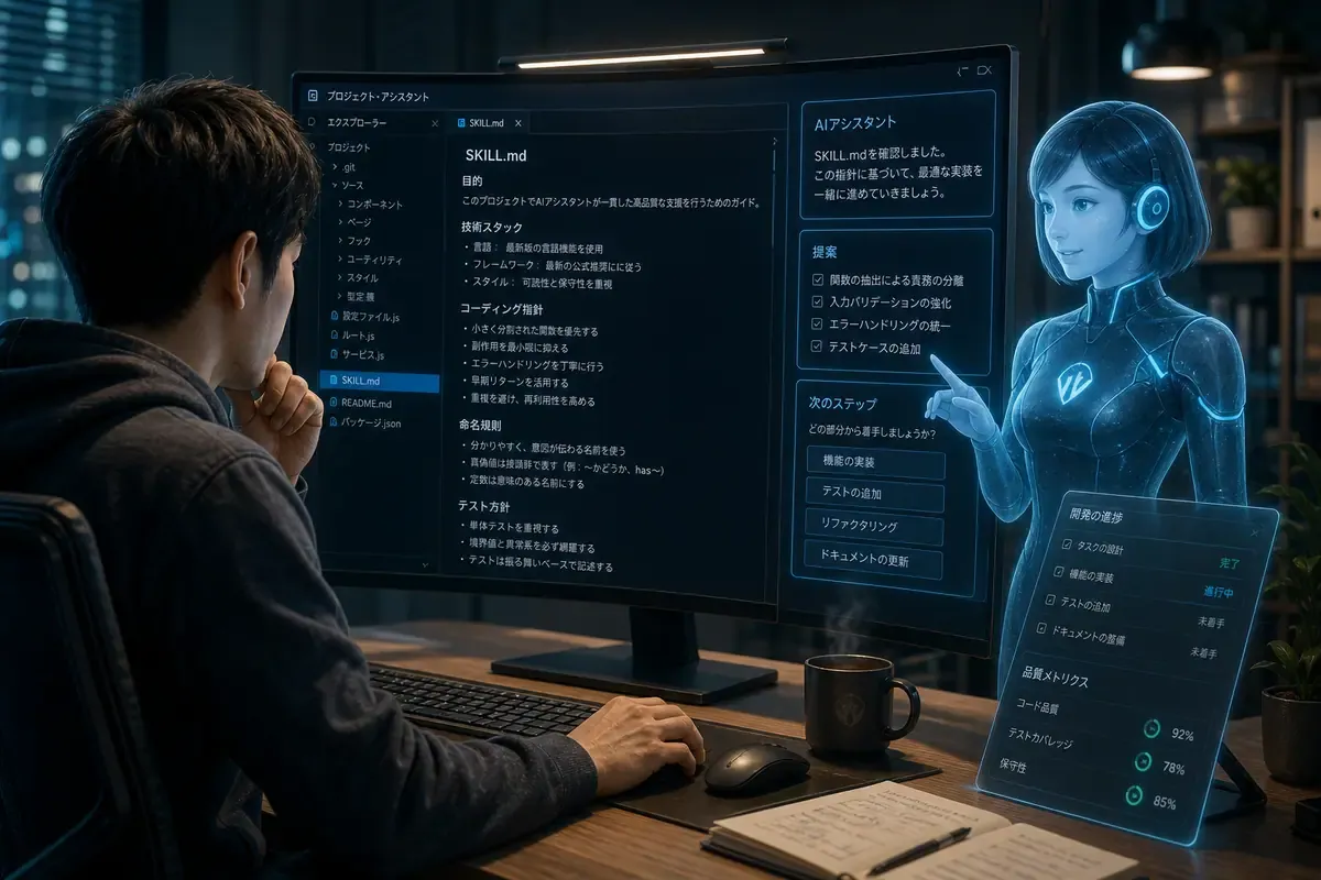 Claude Code Skillsを効果的に設計・運用し、開発ワークフローを改善する実践ガイド